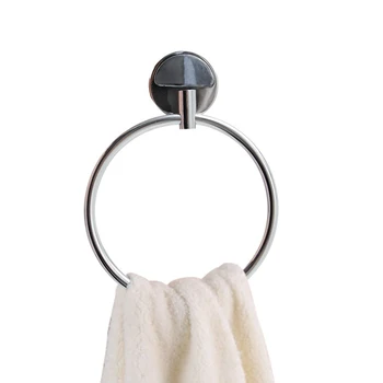 Stainless Steel Towel Ring Bar For Wall-Mounted Round Shape Holder Hanger Bathroom Towel Organizer Shelf Household Storage Rack
Stainless Steel Towel Ring Bar For Wall-Mounted Round Shape Holder Hanger Bathroom Towel Organizer Shelf Household Storage Rack