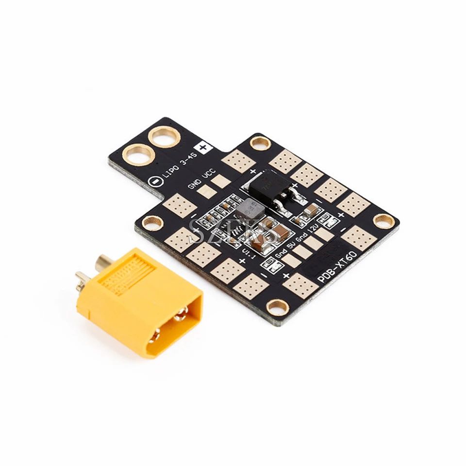 MATEK Mini Power Hub PDB XT60 Power Distribution Board PDB-XT60 with BEC 5V/12V for FPV Drone Quadcopter QAV210 QAV-R QAV-X
MATEK Mini Power Hub PDB XT60 Power Distribution Board PDB-XT60 with BEC 5V/12V for FPV Drone Quadcopter QAV210 QAV-R QAV-X