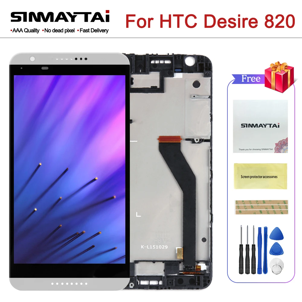 100% Test For HTC Desire 820 LCD Touch Screen For HTC Desire 820 Display Digitizer Assembly Replacement Parts
100% Test For HTC Desire 820 LCD Touch Screen For HTC Desire 820 Display Digitizer Assembly Replacement Parts