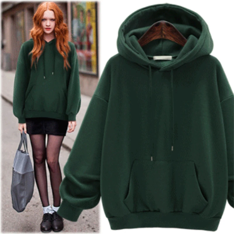 New 2018 Autumn Winter Women Hoodies Slim Plus Thick Velvet Sweatshirt Pullover Hoodies Woman Clothes Plus size
New 2018 Autumn Winter Women Hoodies Slim Plus Thick Velvet Sweatshirt Pullover Hoodies Woman Clothes Plus size