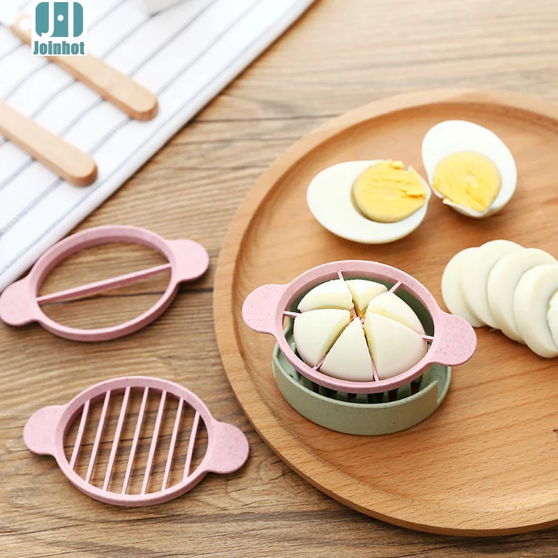 JOINHOT-Wheat Straw Egg Cutter Split Device Food Divider Slicer Egg Slicer Gifts High Quality 4 colors
JOINHOT-Wheat Straw Egg Cutter Split Device Food Divider Slicer Egg Slicer Gifts High Quality 4 colors