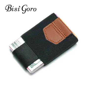 BISI GORO New 2019 Slim Elastic Card Holder Men Credit Card Case Minimalist Wallet Leather Coins Purse Multicard Travel Wallet
BISI GORO New 2019 Slim Elastic Card Holder Men Credit Card Case Minimalist Wallet Leather Coins Purse Multicard Travel Wallet