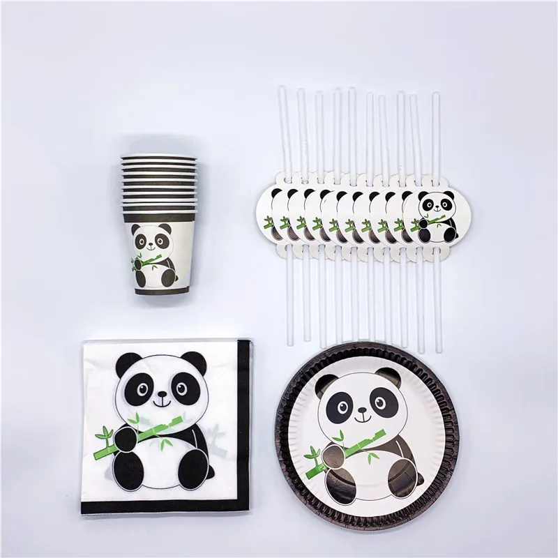 Panda Theme 50Pcs/lot Birthday Party Decoration Wedding Cartoon Paper Plate Cup Napkin Family Party Disposable Straws Supply
Panda Theme 50Pcs/lot Birthday Party Decoration Wedding Cartoon Paper Plate Cup Napkin Family Party Disposable Straws Supply