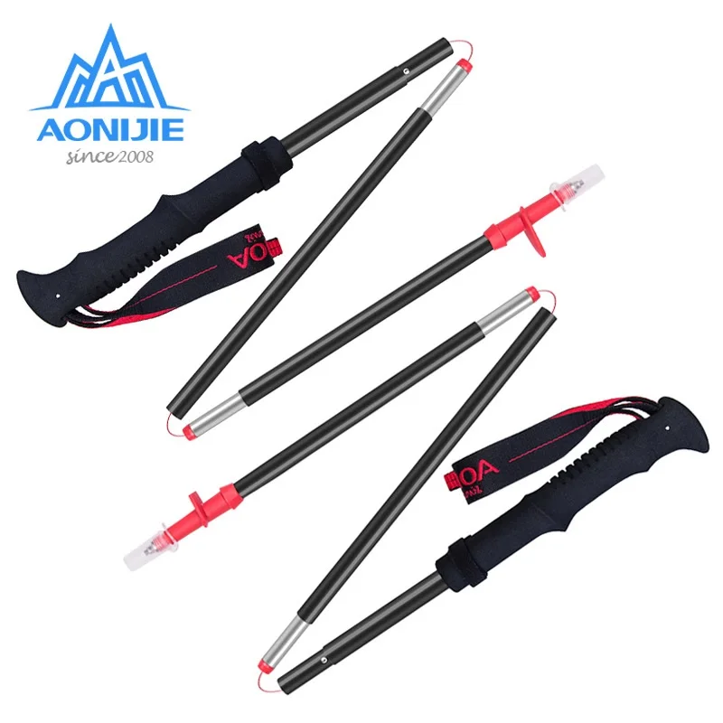 2pcs AONIJIE E4093 Tri-fold Folding Ultralight Quick Lock Trekking Poles Hiking Pole Walking Running Stick Aluminium Alloy
2pcs AONIJIE E4093 Tri-fold Folding Ultralight Quick Lock Trekking Poles Hiking Pole Walking Running Stick Aluminium Alloy