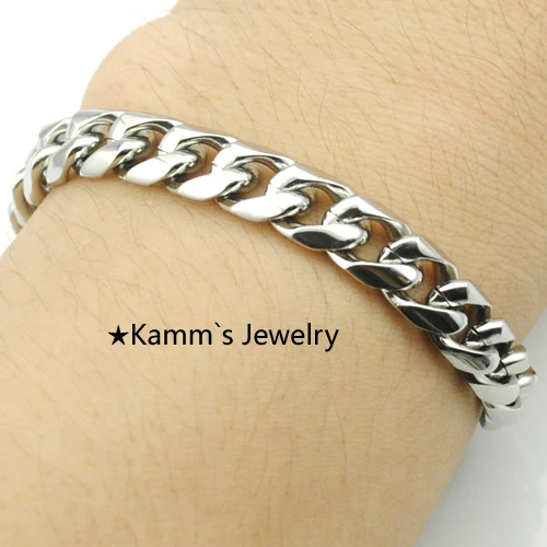 20cm*9mm Mens jewelry 316L Stainless Steel Bracelet Top Quality Punk Biker Chain Link Hand Free Shipping Wholesale KB023
20cm*9mm Mens jewelry 316L Stainless Steel Bracelet Top Quality Punk Biker Chain Link Hand Free Shipping Wholesale KB023