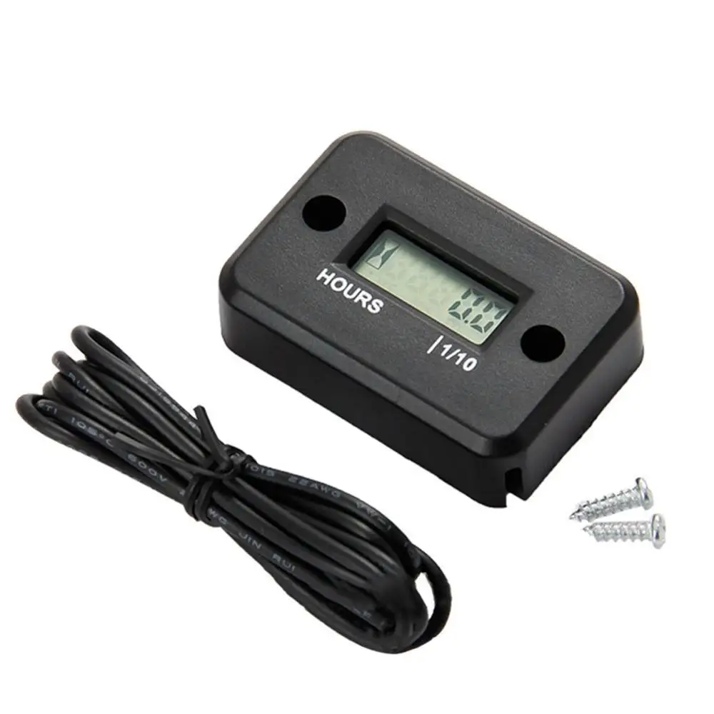 Waterproof Digital LCD Display Hour Meter For Marine ATV Snowmobile Motor Bike For 2/4 Stroke Gas Engine
Waterproof Digital LCD Display Hour Meter For Marine ATV Snowmobile Motor Bike For 2/4 Stroke Gas Engine