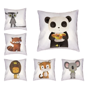 Promotional New Cartoon Animal Pattern Style Cushion Set Polyester Peach Skin Material Panda Koala Pillowcase Home Sofa Decor
Promotional New Cartoon Animal Pattern Style Cushion Set Polyester Peach Skin Material Panda Koala Pillowcase Home Sofa Decor