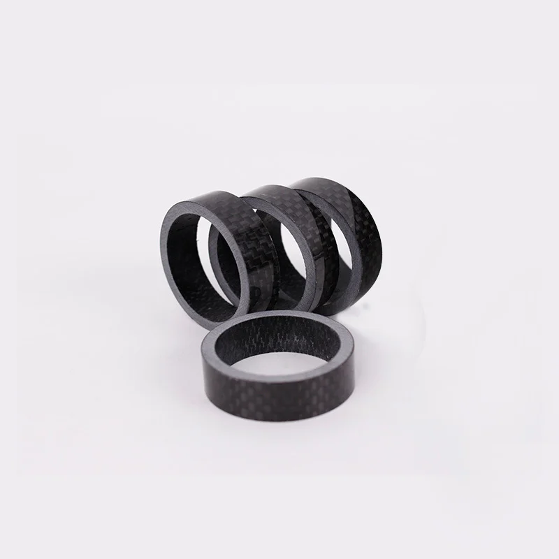 4Pcs 1 1/8" 5mm 10mm 15mm 20mm 5 Shape Carbon Fiber Washer Bike Bicycle Headset Stem Spacers Kit For Fix Refit
4Pcs 1 1/8" 5mm 10mm 15mm 20mm 5 Shape Carbon Fiber Washer Bike Bicycle Headset Stem Spacers Kit For Fix Refit