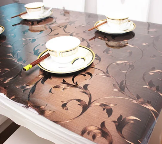 transparent matte PVC soft tablecloth home dining room waterproof table cover simple table mat hotel banquet LF93
transparent matte PVC soft tablecloth home dining room waterproof table cover simple table mat hotel banquet LF93
