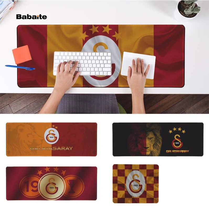 Babaite New Designs Turkey Galatasaray Durable Rubber Mouse Mat Pad Rubber PC Computer Gaming mousepad
Babaite New Designs Turkey Galatasaray Durable Rubber Mouse Mat Pad Rubber PC Computer Gaming mousepad