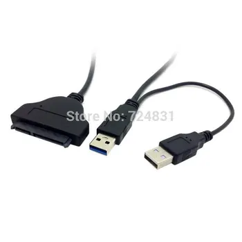 10pcs/lot Chenyang USB 3.0 to SATA 22 Pin Cable for 2.5" Hard Disk Driver with Extral USB Power Cable 50cm
10pcs/lot Chenyang USB 3.0 to SATA 22 Pin Cable for 2.5" Hard Disk Driver with Extral USB Power Cable 50cm