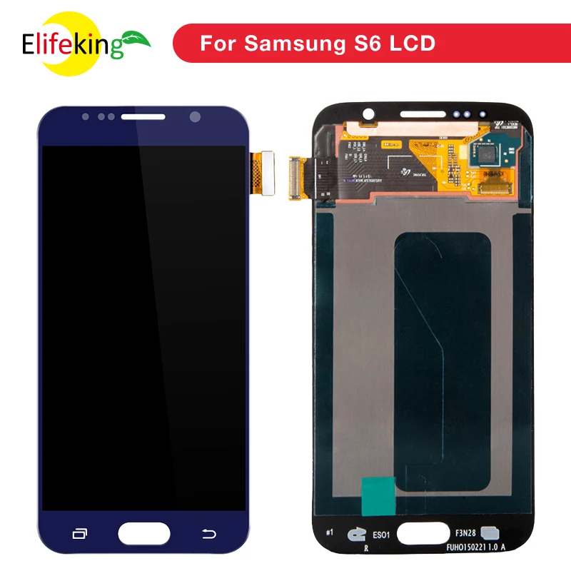 50PCS/Lot Super Amoled LCD for Samsung Galaxy S6 G920 G920F LCDS Display with Touch Screen Digitizer Assembly Replacement
50PCS/Lot Super Amoled LCD for Samsung Galaxy S6 G920 G920F LCDS Display with Touch Screen Digitizer Assembly Replacement