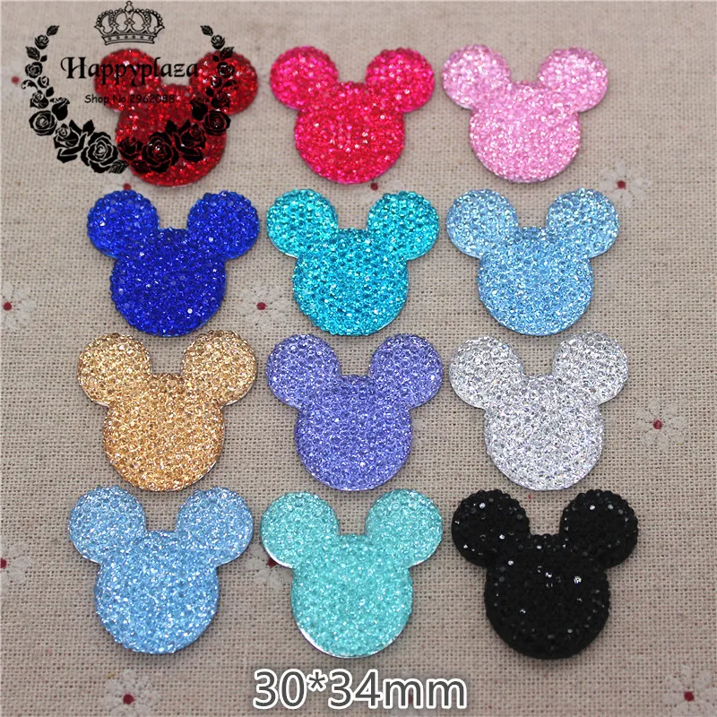 10pcs Kawaii Resin Shiny Rhinestone Mouse Flatback Cabochon DIY Craft Decoration,30*34mm
10pcs Kawaii Resin Shiny Rhinestone Mouse Flatback Cabochon DIY Craft Decoration,30*34mm