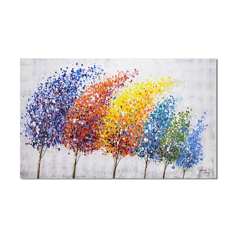 Handmade Oil Painting on Canvas Wall Art Canvas Painting Pictures for Living Room No Frame Decor Abstract Art Oil Painting"Tree
Handmade Oil Painting on Canvas Wall Art Canvas Painting Pictures for Living Room No Frame Decor Abstract Art Oil Painting"Tree