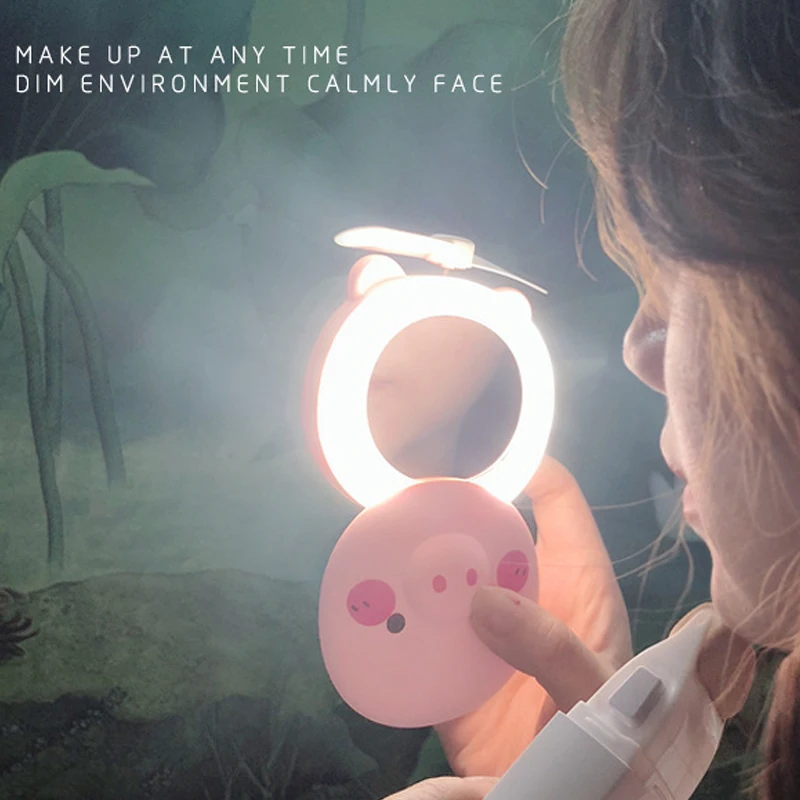 2019 Drop Shpping with Mirror Lithium Battery USB Mini Fan Cute Portable Cartoon Travel Home Summer for Handheld
2019 Drop Shpping with Mirror Lithium Battery USB Mini Fan Cute Portable Cartoon Travel Home Summer for Handheld