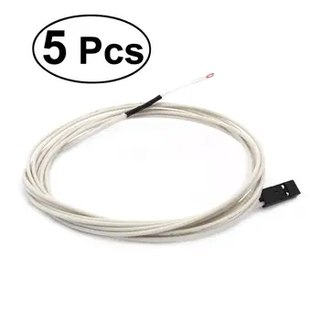 5 PCS 100K 3D Printer NTC Thermistor Temperature Sensor With Cable for Kossel Prusa Reprap 3D Printer
5 PCS 100K 3D Printer NTC Thermistor Temperature Sensor With Cable for Kossel Prusa Reprap 3D Printer