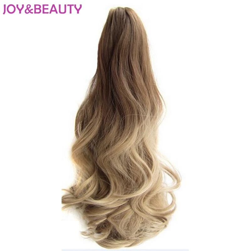 JOY&BEAUTY Hair Long Wavy Ombre 20" Clip On Hair Extensions Claw Pony Tail Synthetic Hairpiece Heat Resistant Ponytail
JOY&BEAUTY Hair Long Wavy Ombre 20" Clip On Hair Extensions Claw Pony Tail Synthetic Hairpiece Heat Resistant Ponytail