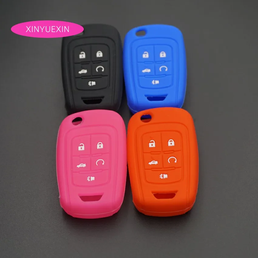 Xinyuexin Silicone Car Key Cover FOB Case For Buick LaCrosse Regal Verano Flip Remote Key Case Car-styling 5 buttons
Xinyuexin Silicone Car Key Cover FOB Case For Buick LaCrosse Regal Verano Flip Remote Key Case Car-styling 5 buttons
