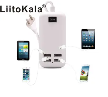 LiitoKala lii-U4 4 Ports Mobile Phone Charger 15W 2A Wall Dock USB Charger For iPhone 5 6 7 iPad USB Charging FOR Samsung HUAWEI
LiitoKala lii-U4 4 Ports Mobile Phone Charger 15W 2A Wall Dock USB Charger For iPhone 5 6 7 iPad USB Charging FOR Samsung HUAWEI