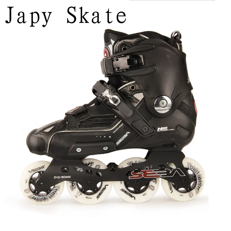 Japy Skates Original SEBA HV Europen Version 37-46 SEBA High Adult Inline Skates Roller Skating Shoes Slalom Sliding FSK Patines
Japy Skates Original SEBA HV Europen Version 37-46 SEBA High Adult Inline Skates Roller Skating Shoes Slalom Sliding FSK Patines