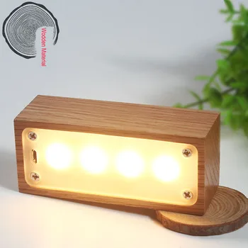 LED Night Light Natural Wooden Dimming Night Lamp Eye Protection Desk Lamp USB Lamp WC Light Home Decoration Accessories Gift
LED Night Light Natural Wooden Dimming Night Lamp Eye Protection Desk Lamp USB Lamp WC Light Home Decoration Accessories Gift