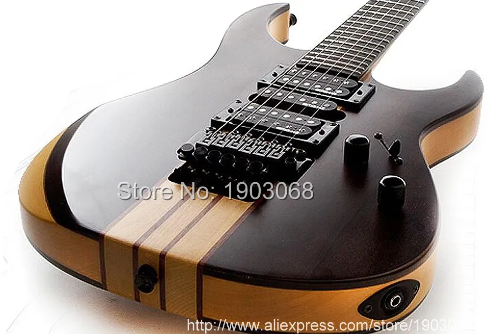 Best quality Chinese custom 6 Strings neck Thru Electric Guitar with Floyed rose, black hardware
Best quality Chinese custom 6 Strings neck Thru Electric Guitar with Floyed rose, black hardware