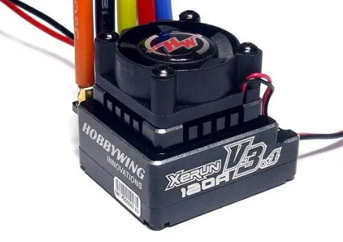 HOBBYWING XeRun 120A V3.1 RC Brushless Motor ESC Speed Controller for 1/12th Touring Car Competitions for 1/10th, 1/12thTouring
HOBBYWING XeRun 120A V3.1 RC Brushless Motor ESC Speed Controller for 1/12th Touring Car Competitions for 1/10th, 1/12thTouring