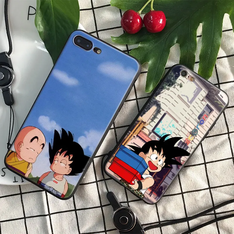 DRAGON BALL Z Coque Originality With Hang Rope Soft Silicone Phone Case Cover Shell Bag For Apple iPhone 5 SE 5S 6 6S 7 PLUS
DRAGON BALL Z Coque Originality With Hang Rope Soft Silicone Phone Case Cover Shell Bag For Apple iPhone 5 SE 5S 6 6S 7 PLUS