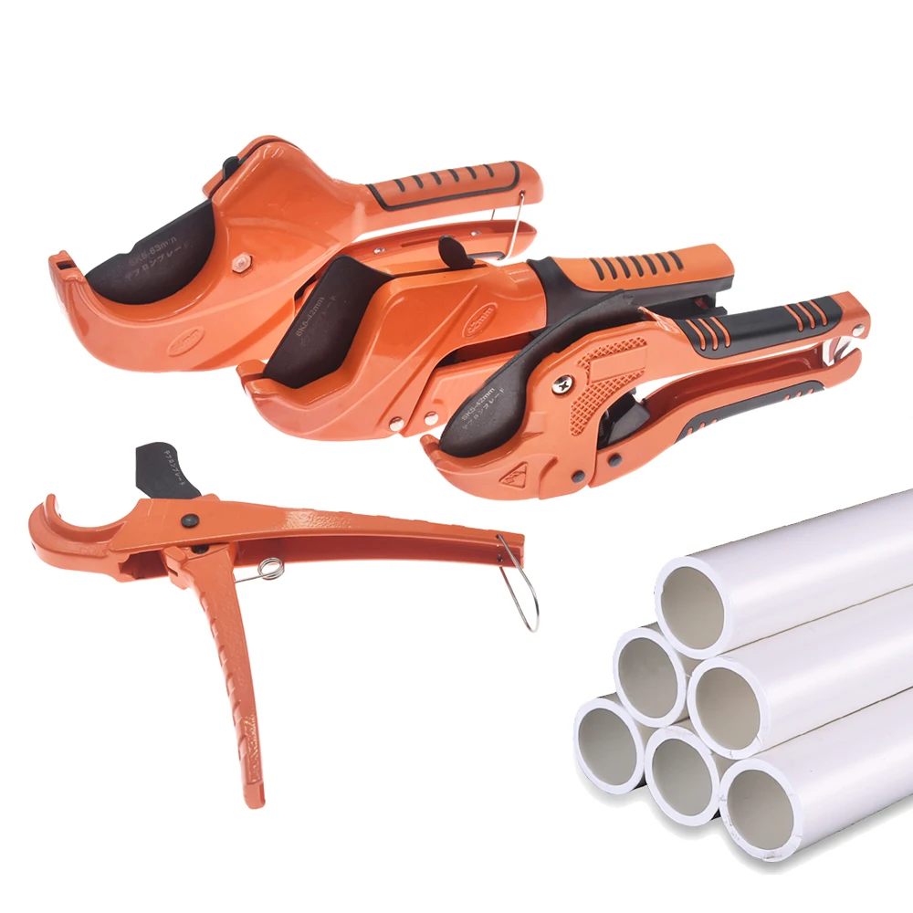 Electrician Plastic Pipe Cutter PVC PU PP PE Hose Water Tube Scissors Aluminum Alloy Body Ratcheting Cutting Hand Tools
Electrician Plastic Pipe Cutter PVC PU PP PE Hose Water Tube Scissors Aluminum Alloy Body Ratcheting Cutting Hand Tools