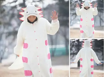NEW Axolotl Cosplay Costumes Ladies Animal Onesies Cute Cartoon Animal Costumes Pajamas Masquerade Party Costumes
NEW Axolotl Cosplay Costumes Ladies Animal Onesies Cute Cartoon Animal Costumes Pajamas Masquerade Party Costumes