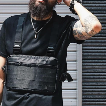 Hip Hop Streetwear Chest Ring Bags Functional Chest Bag Cross Shoulder Bag Adjustable Tactical Streetwear Bags Kanye Waist Packs
Hip Hop Streetwear Chest Ring Bags Functional Chest Bag Cross Shoulder Bag Adjustable Tactical Streetwear Bags Kanye Waist Packs