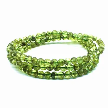 Natural Peridot Stone Bead 5mmRound Crystal Bracelet 100% Real Color No Man Made Stone Woman Necklace Jewelry 
Natural Peridot Stone Bead 5mmRound Crystal Bracelet 100% Real Color No Man Made Stone Woman Necklace Jewelry