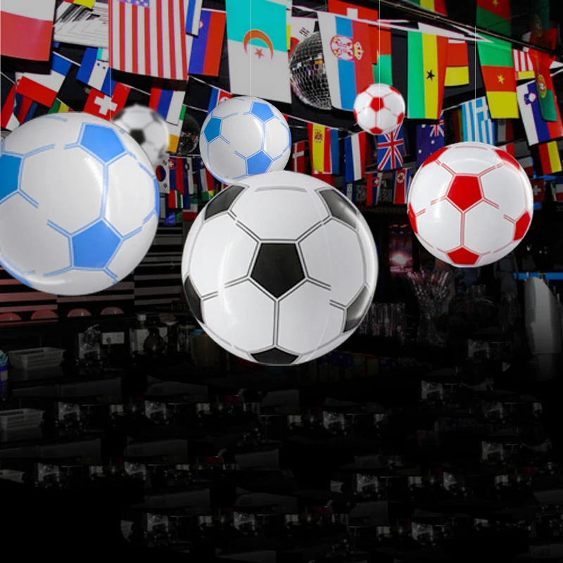 2019 Decoration Football PVC Inflatable Soccer Goal Ceiling Hanging Decorations for Club Bar Home Sport Football Theme Party
2019 Decoration Football PVC Inflatable Soccer Goal Ceiling Hanging Decorations for Club Bar Home Sport Football Theme Party