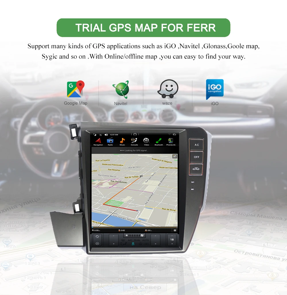 Cheap Bonroad 10.4" Android 7.1 Car multimedia Player GPS Navigationfor For HONDA CIVIC left driving 2012 Vertical Screen ROM 32G 7