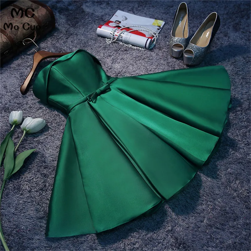 Green 2018 New Arrival Maid of Honer Short Sleeve Button Bow Off shoulder Bridesmaid Dress for women wedding Party Dress
Green 2018 New Arrival Maid of Honer Short Sleeve Button Bow Off shoulder Bridesmaid Dress for women wedding Party Dress