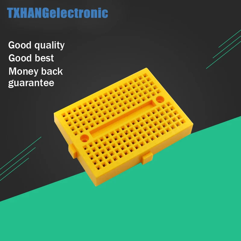 170 Tie Points Solderless PCB Breadboard Mini Universal Test Protoboard DIY Breadboard
170 Tie Points Solderless PCB Breadboard Mini Universal Test Protoboard DIY Breadboard