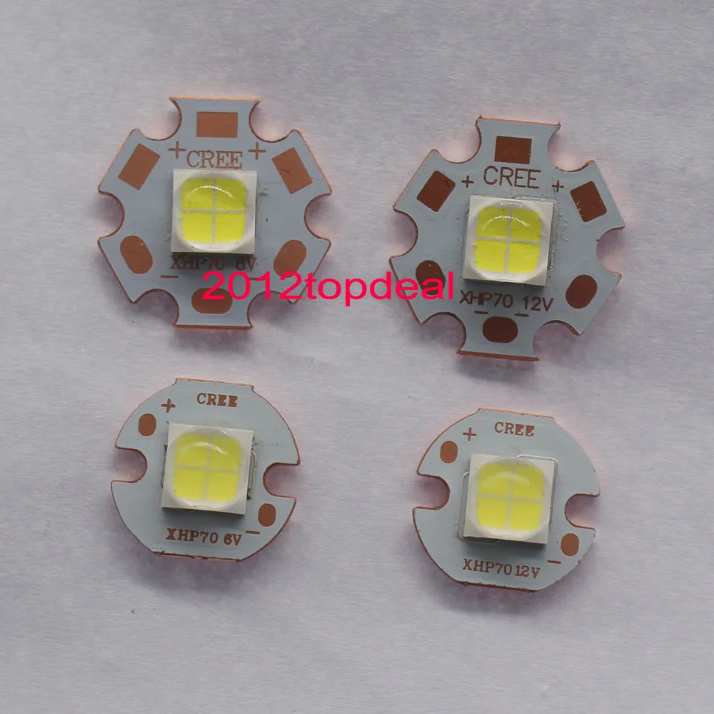 CREE XHP70 XHP 70 Cool White Neutral White Warm White High Power LED Emitter 30W 6V 12V Doide on 16mm 20mm Copper PCB
CREE XHP70 XHP 70 Cool White Neutral White Warm White High Power LED Emitter 30W 6V 12V Doide on 16mm 20mm Copper PCB