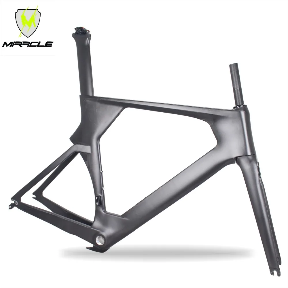 2019 MIRACLE Cheap Full Carbon TT Bike Frameset Di2 Race Bike Frame Aero 700C include frame/fork/seatpost/clamp
2019 MIRACLE Cheap Full Carbon TT Bike Frameset Di2 Race Bike Frame Aero 700C include frame/fork/seatpost/clamp