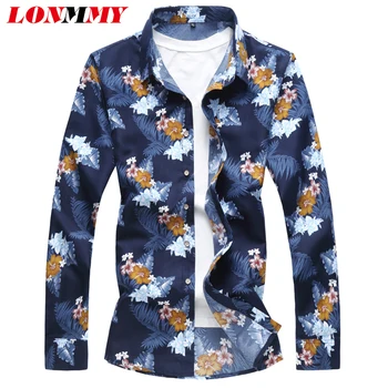 LONMMY Flower mens shirts blouses casual slim fit Floral shirts men clothes 2018 Long sleeve Hawaiian shirt camisa social blusas
LONMMY Flower mens shirts blouses casual slim fit Floral shirts men clothes 2018 Long sleeve Hawaiian shirt camisa social blusas