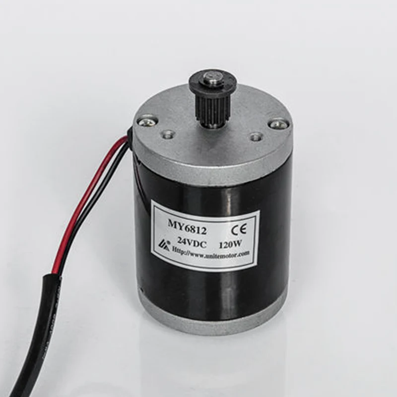 24V 120W Belt Pulley Sprocket Brush Motor MY6812 Electric Scooter Bicycle E-bike Unite Motor Electric Scooter Accessories
24V 120W Belt Pulley Sprocket Brush Motor MY6812 Electric Scooter Bicycle E-bike Unite Motor Electric Scooter Accessories