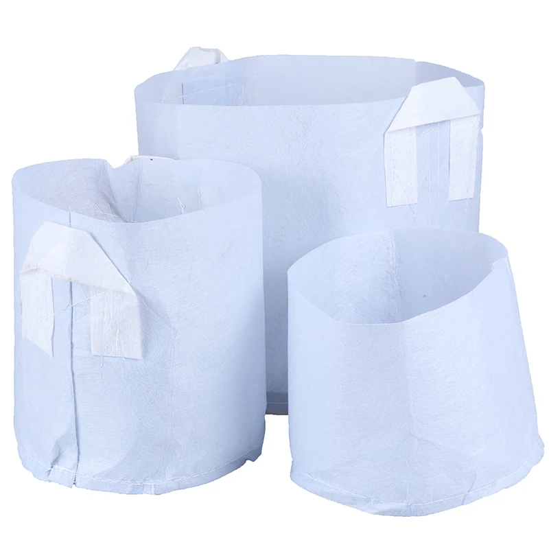 NEW Biodegradable Non-woven Nursery Bags Plant Grow Bags Fabric Seedling Pots Eco-Friendly Aeration Planting Bags 6 Sizes 
NEW Biodegradable Non-woven Nursery Bags Plant Grow Bags Fabric Seedling Pots Eco-Friendly Aeration Planting Bags 6 Sizes