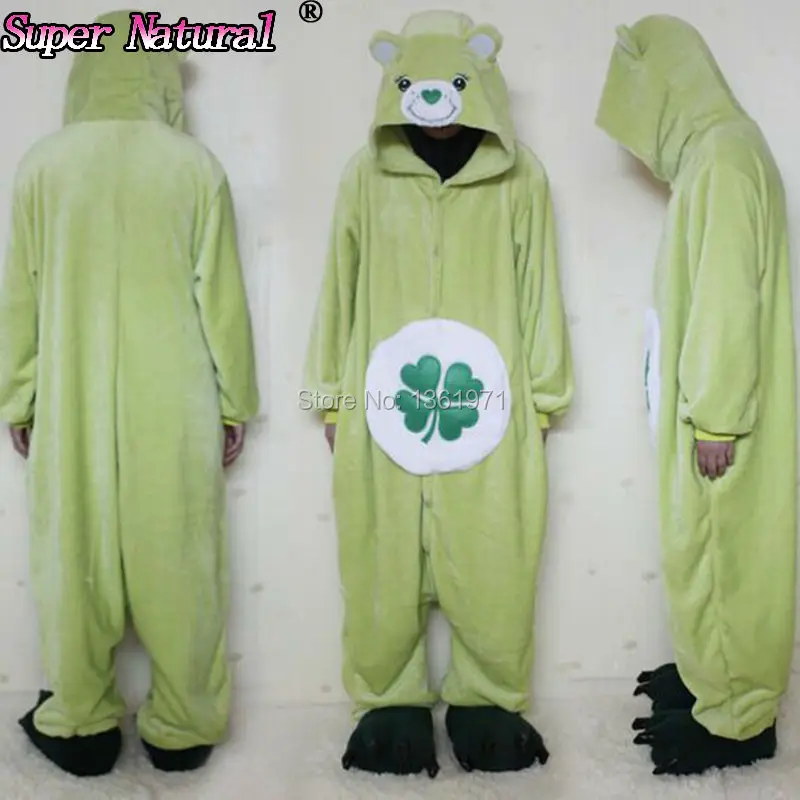 Women Men Adult Winter Cute Green Pink Purple Lover Lucky Care Bear Animal Pajamas Onesie Pyjamas Hooded Costume For Party
Women Men Adult Winter Cute Green Pink Purple Lover Lucky Care Bear Animal Pajamas Onesie Pyjamas Hooded Costume For Party