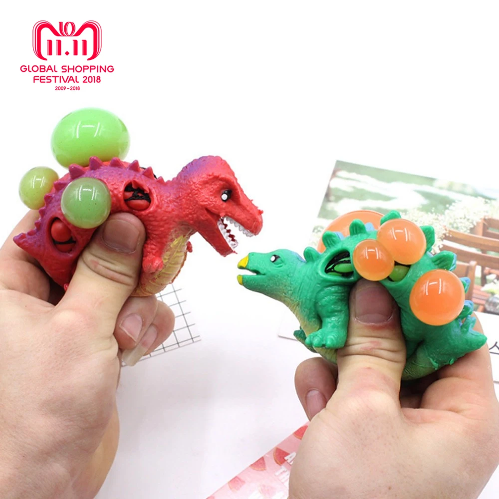 1PC Children Pinch Grape Dinosaur Novelty Gag Kids Toys Explode Bead Decompression Relief Grape Ball Tyrannosaurus Color Random
1PC Children Pinch Grape Dinosaur Novelty Gag Kids Toys Explode Bead Decompression Relief Grape Ball Tyrannosaurus Color Random
