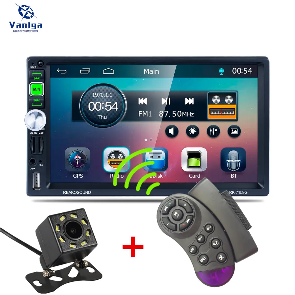 2 DIN 1080P Univeral Car DVD Video Player 12V Touch Screen Build-in GPS Navigation With Remote Control Rearview Camera MP5 play
2 DIN 1080P Univeral Car DVD Video Player 12V Touch Screen Build-in GPS Navigation With Remote Control Rearview Camera MP5 play