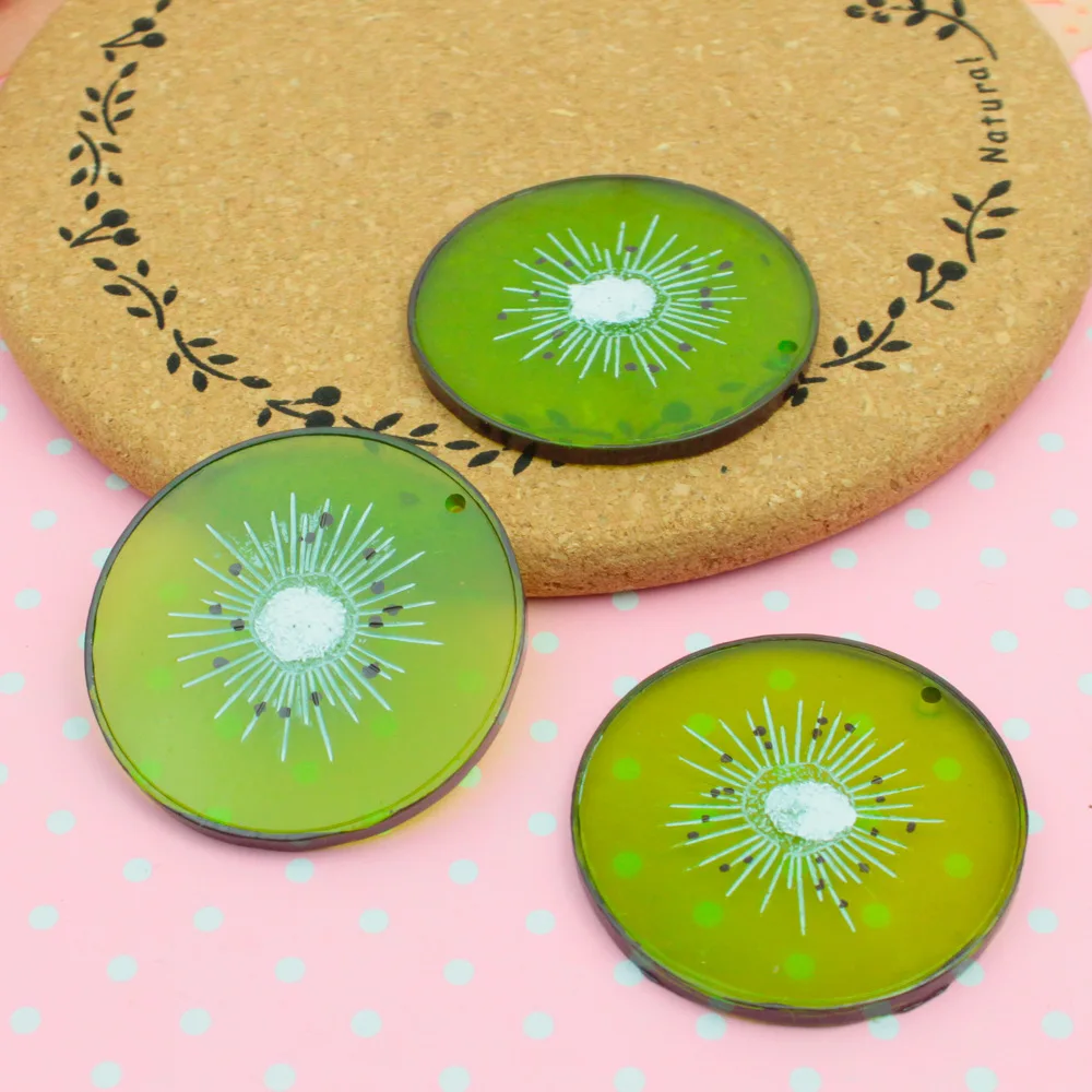 21pcs/lot new arrive Mixed Color Chunky Resin flat back kiwi fruit Slice 49*3mm Pendants for DIY necklace bracelet
21pcs/lot new arrive Mixed Color Chunky Resin flat back kiwi fruit Slice 49*3mm Pendants for DIY necklace bracelet