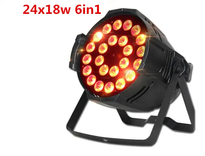 LED Par 24x18W cast aluminum DMX full color LED Par light RGBWA 6in1 color disco DJKTV party bar dedicated stage lighting
LED Par 24x18W cast aluminum DMX full color LED Par light RGBWA 6in1 color disco DJKTV party bar dedicated stage lighting