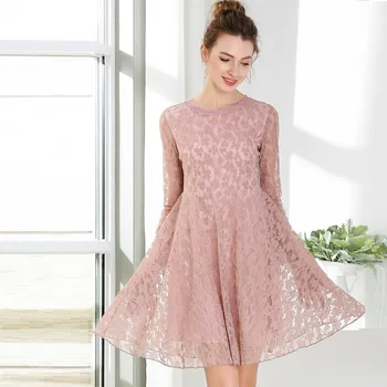New 2018 Spring Fashion ladies Plus size elegant cute Lace Dress high end empire flare dress beautiful vestidos M-XXXXXL 4XL 5XL
New 2018 Spring Fashion ladies Plus size elegant cute Lace Dress high end empire flare dress beautiful vestidos M-XXXXXL 4XL 5XL