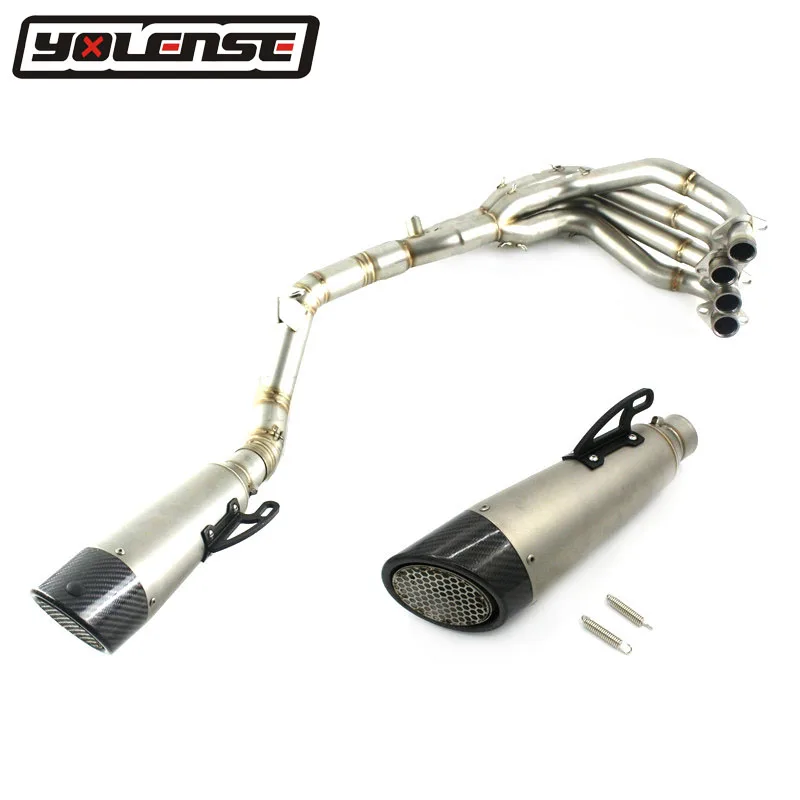 Motorcycle Stainless Steel Exhaust Middle pipe + Muffler full System Pipe Front Header Pipe Tube Slip-On For Kawasaki Z900 Z 900
Motorcycle Stainless Steel Exhaust Middle pipe + Muffler full System Pipe Front Header Pipe Tube Slip-On For Kawasaki Z900 Z 900