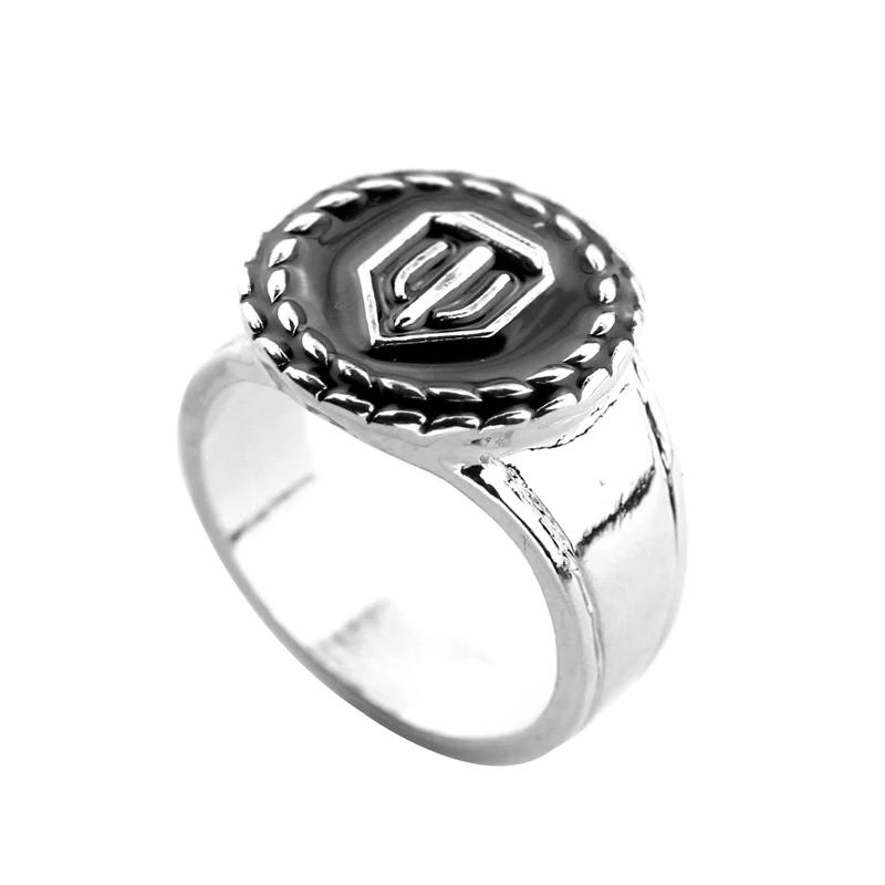 New Fashion WOT World of Tanks Logo Rings Black Enamel Game Jewelry Ring For Wedding Bands Women and Men Party Accessories
New Fashion WOT World of Tanks Logo Rings Black Enamel Game Jewelry Ring For Wedding Bands Women and Men Party Accessories