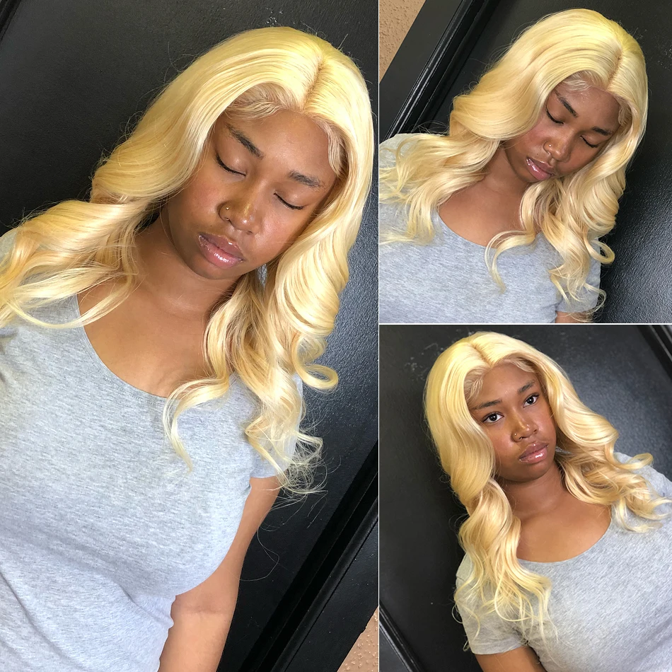 Wigirl 30 Inch Transparent 613 Blonde Lace Front Human hair Wig Brazilian Body Wave Frontal Wigs Pre Plucked For Black Women
Wigirl 30 Inch Transparent 613 Blonde Lace Front Human hair Wig Brazilian Body Wave Frontal Wigs Pre Plucked For Black Women